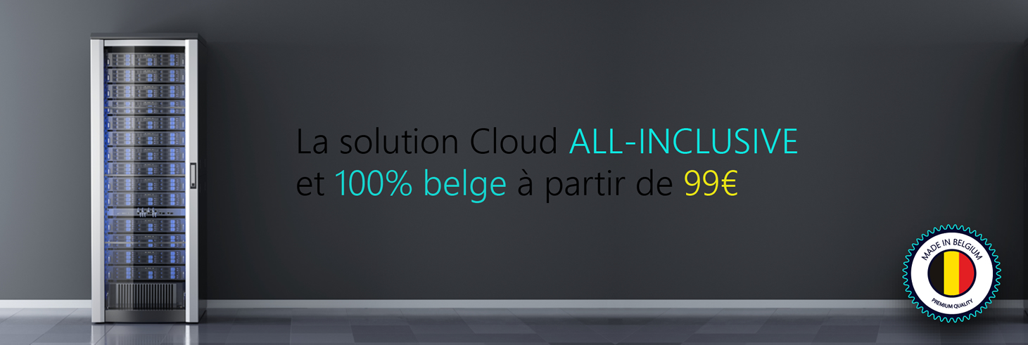 infrastructure informatique dans le cloud en Belgique
