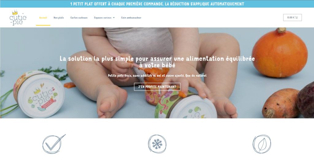 Cutie-Pie, une réalisation web de Sysmedit