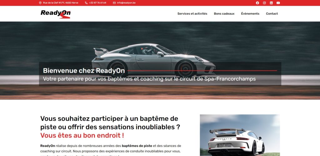 Remise à neuf du site web de ReadyOn